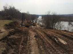 Уничтожение берега в санитарной зоне Рублево ради города для богатых