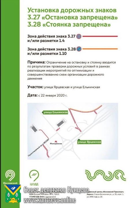 На комиссию по безопасности дорожного движения при префектуре ЗАО вынесены вопросы Кунцево 9