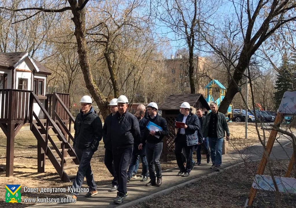 С инспекцией выполняемых работ по капитальному Кунцево посетил руководитель ФКР 6