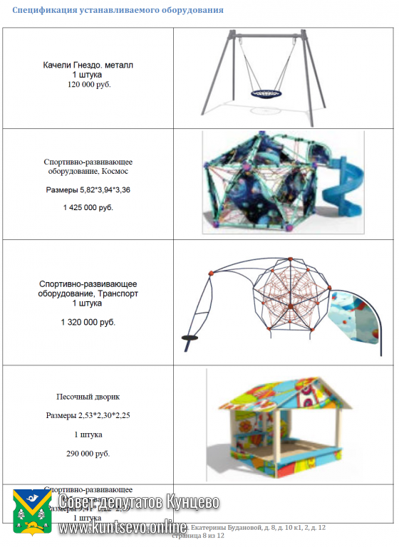 Проект благоустройства: Екатерины Будановой, д. 8, д. 10 к.1, 2, д. 12 2
