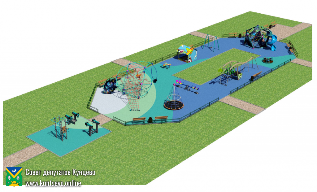 Проект благоустройства: Екатерины Будановой, д. 8, д. 10 к.1, 2, д. 12 4